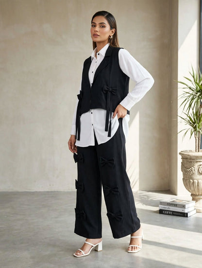 Jacket Bow Style 3pc cord set