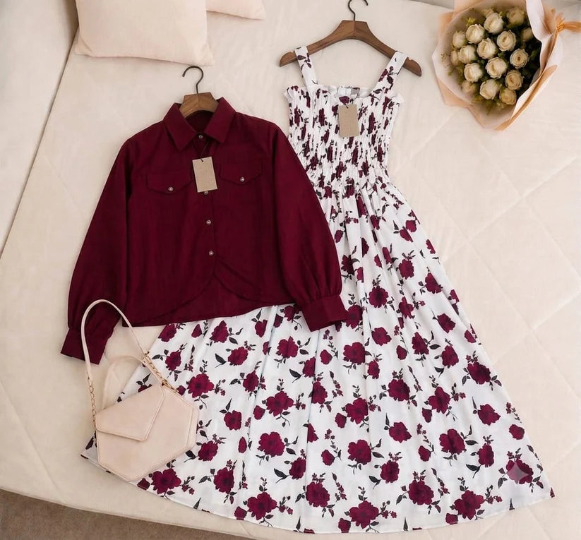 Elegant Cote Maxi Dress