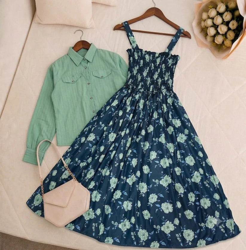 Elegant Cote Maxi Dress